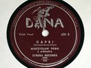 MIECZYSLAW FOGG  T. FALISZEWSKI w/ ORK SYRENA POLISH 78 RECORD DANA 600 RARE