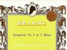 SAX 2262 B/S ED1 UK - BRAHMS - SYMPHONY NO. 1 - KLEMPERER - PHILHARMONIA EX+/NM