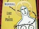MADONNA LIKE A PRAYER EU VINYL GOLD YELLOW PROMO MADONNA STICKER LP 12