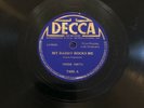 B:LUES TRIXIE SMITH (w Bechet) De7469 My Daddy Rocks Me/Trixie Blues EE-