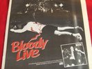 RARE AC/DC 1978 VINTAGE MUSIC PRESS POSTER ADVERT BLOODY LIVE UK TOUR DATES