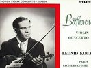 33CX 1738 B/G UK - LEONID KOGAN - BEETHOVEN - VIOLIN CONCERTO - SILVESTRI - EX