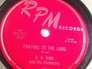 BLUES 78 B.B. King - Praying To The Lord / Please Help Me 403 BB KING nice