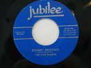 VG+/VG++ Five Sharps Stormy Weather/Sleepy Cowboy RARE '74 JUBILEE DOO WOP 45