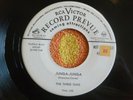 THREE SUNS Junga-Junga 45 rpm WHITE LABEL PROMO RCA Victor 1952 EXOTICA
