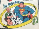 Superman  2 Picture Record  Set The Magic Ring  With Comic Book  1947