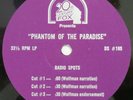 PHANTOM OF THE PARADISE Radio Spots 7” 20th Century WOLFMAN JACK 1974 HEAR