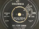 THE DOWNLINERS SECT 1965 45rpm SINGLE - BAD STORM COMING - COLUMBIA DB 7712