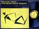 MILES DAVIS Relaxin' LP PRESTIGE PRLP 7129 MONO W.50th John Coltrane Red Garland