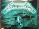 Metallica ride the lightning vinyl - GREEN MISPRINT COVER RE-ISSUE COLOR VINYL