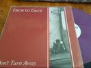 FACE TO FACE DON'T TURN AWAY PURPLE LP RARE NOFX LAGWAGON MILLENCOLIN NO USE