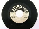 TONY COSMO WISE TO YOU/ PONY TAIL ANNIE & CREW CUT JOE 1960 PROMO 45 FLING 716
