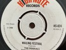 THE FEDERALS Wailing Festival Me & My Baby HIGH NOTE HS024 1969 B&C EX