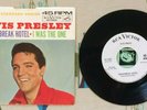 Elvis Presley 45 w PS Heartbreak Hotel White Label Promo VG+/VG++