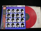 THE BEATLES - A HARD DAY'S NIGHT - LIMITED RED VINYL JAPAN LP OBI MONO EAS-70132
