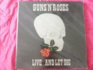 GUNS AND ROSES LIVE AND LET DIE 1991  TSP 112-3 Swinging Pig EXC+