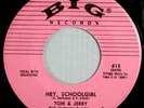 HEAR IT 50's Teener 45 rpm Tom & Jerry (Simon & Garfunkel) 