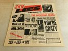 Guns 'N' Roses GN'R Lies 8 Track Vinyl LP Geffen 1986 Ex Condition..