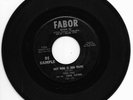 TOM TALL-FABOR 132 PROMO RARE ROCKABILLY 45 RPM HOT ROD IS HER NAME VG++
