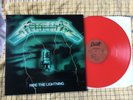 Metallica LP Ride The Lightning Red Vinyl French Bennett reissue 300 Only