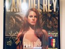 lana del rey SIGNED paradise vinyl FRAMED w/Guest Pass from 06/03/15 Toronto