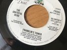 Grateful Dead - Franklin's Tower PROMO 45 RPM, 7
