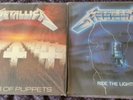 Metallica Master Of Puppets & Ride The Lightning MFN UK 1st Press Vinyl LP Set