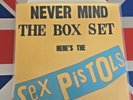 SEX PISTOLS Never Mind Box Set Belsen Demo custom blue logo white VINYL