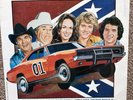 Vintage 1981 Dukes Of Hazzard Vinyl LP Record Album Johnny Cash General Lee