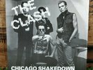 The Clash Chicago Shakedown Rare PROMO Very 7 Inch Vinyl Record.