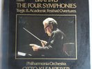 BRAHMS THE FOUR SYMPHONIES Philharmonic OTTO KLEMPERER Box Set LPs Vinyl Records
