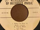RARE 45 Margie Anderson & Love Notes Promo EP - Baby I'm Doin It / Crawling