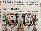 Decca SXL 2277 Ansermet Stravinsky Les Noces Symphony Of Psalms