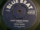 Prince buster don't throw stones LISTEN  Ultra rare