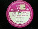 ELVIS PRESLEY Rca Victor 1A-0817 ARGENTINA 78rpm HEARTBREAK HOTEL / I WAS THE ON