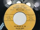 The Beach Bums The Balled Of The Yellow Beret Bob Seger 45 Rare Detroit