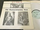 KID THOMAS & SAMMY PENN-ON TOUR-USA 1967 JAZZ CRUSADE VINYL LP-BILL BISSONNETTE