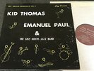 KID THOMAS-NEW ORLEANS RENAISSANCE VOL. 2-USA 1966 JAZZ CRUSADE VINYL LP-VG/EX