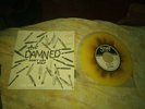 The Damned Dont Cry Wolf  Rare Belgium Misspress yellow brown splatter records