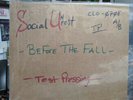 SOCIAL UNREST Before The Fall TEST PRESSING LP only 6 copies made Punk Rock