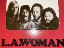 ORIGINAL ARTISAN 1971 WINDOW COVER THE DOORS LA WOMAN VINYL LP JIM MORRISON NM