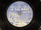 78 RPM -- Andrews Sisters, Universal Pictures, IN THE NAVY, E- Film Music