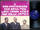 DON PATTERSON SONNY STITT BILLY JAMES The Boss Men LP PRESTIGE PRST 7466 RVG NM