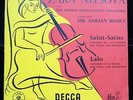 Saint-Saens / Lalo: Cello Concertos - Zara Nelsova **Decca LXT 2906 ED1 LP**