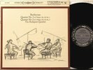 MS 6074 6 eye Beethoven String Quartets op. 18, #1 & #2, Budapest Quartet