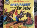 Brer Rabbit And The Tar Baby Book with Record  Uncle Remus Disney Nice Copy 1977