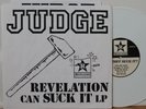 Judge 10” EP “Revelation Can Suck It”   Chung King   White Vinyl with Inserts