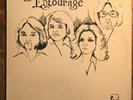The Entourage Self Titled Private Press Lounge Funk LP Record Album 1975 - VG+