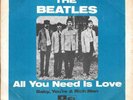 THE BEATLES 45 ALL YOU NEED IS LOVE+PS SWEDEN RARE 1967