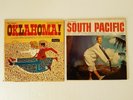 South Pacific and Oklahoma Vintage Vinyl Records